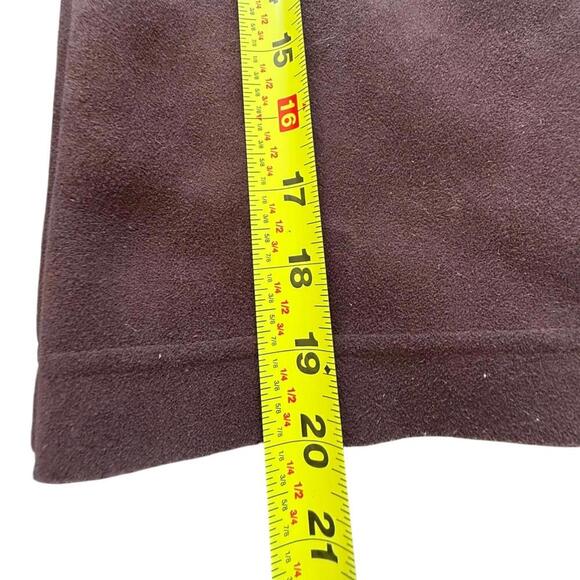 Velvet by Graham & Spencer Brown Faux Suede Sherpa Jacket – Women’s L - Picture 6 of 6